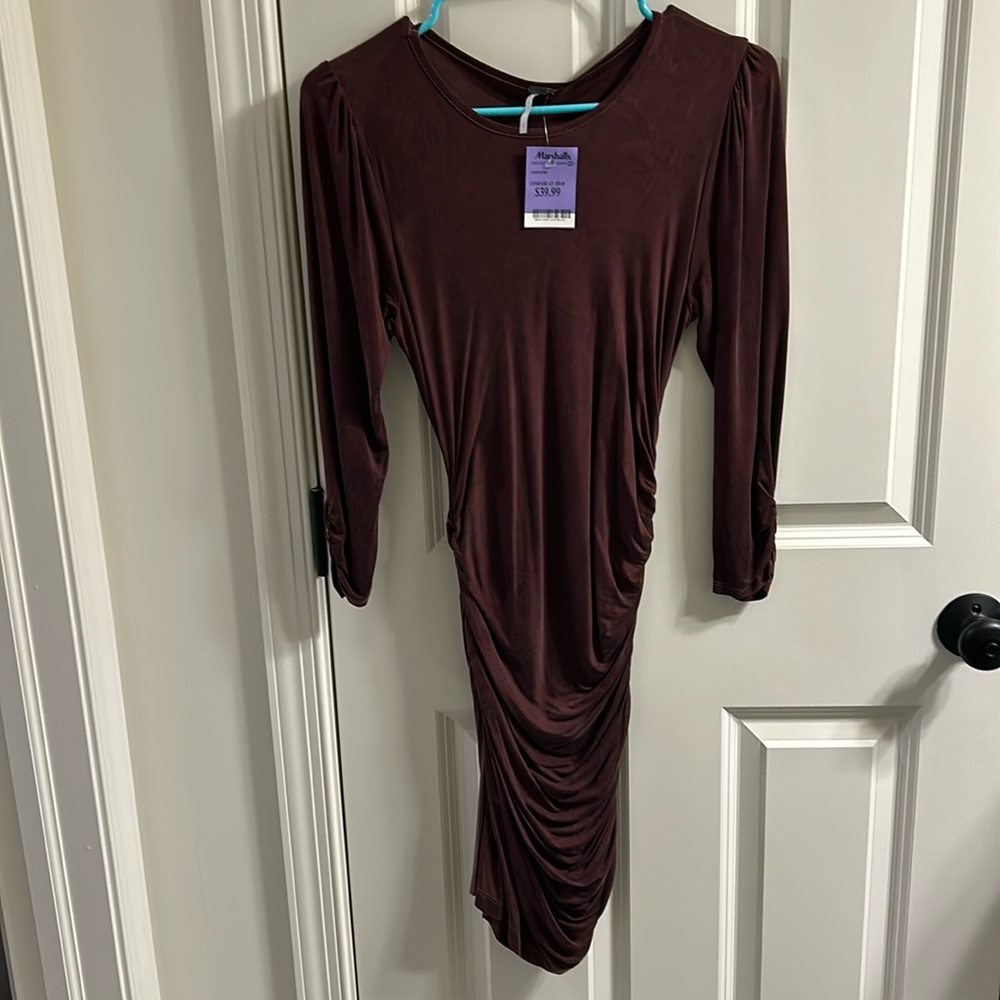 Maroon dress